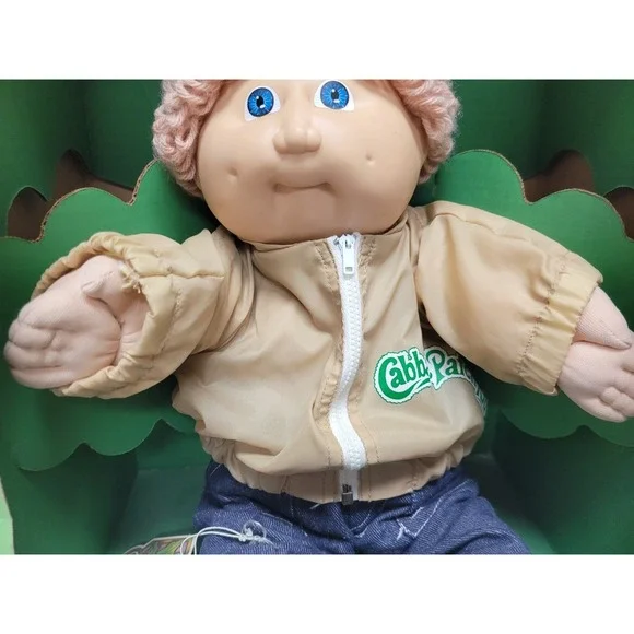 1985 Cabbage Patch Kids Boy Doll Vick Hudson Sept 1st Cert & Box READ 1 - Picture 3 of 16